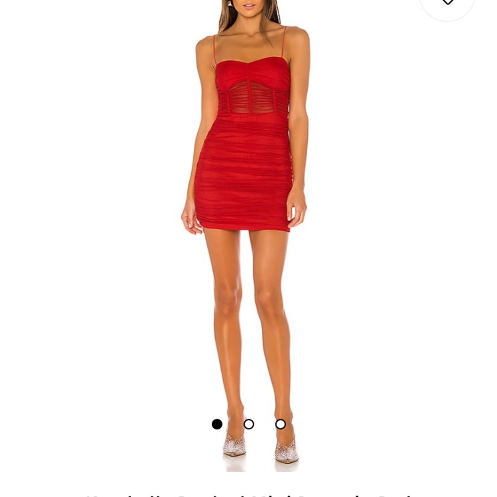 Superdown red dress in xxs - Picture 1 of 8